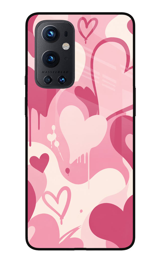 Hearty case Oneplus 9 Pro Glass Case