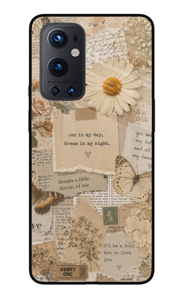 Vintage case Oneplus 9 Pro Glass Case