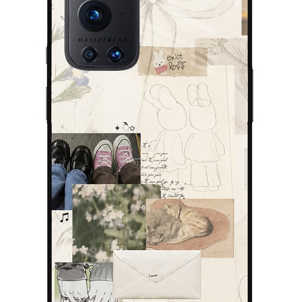 Soft Aesthetic Oneplus 9 Pro Glass Case