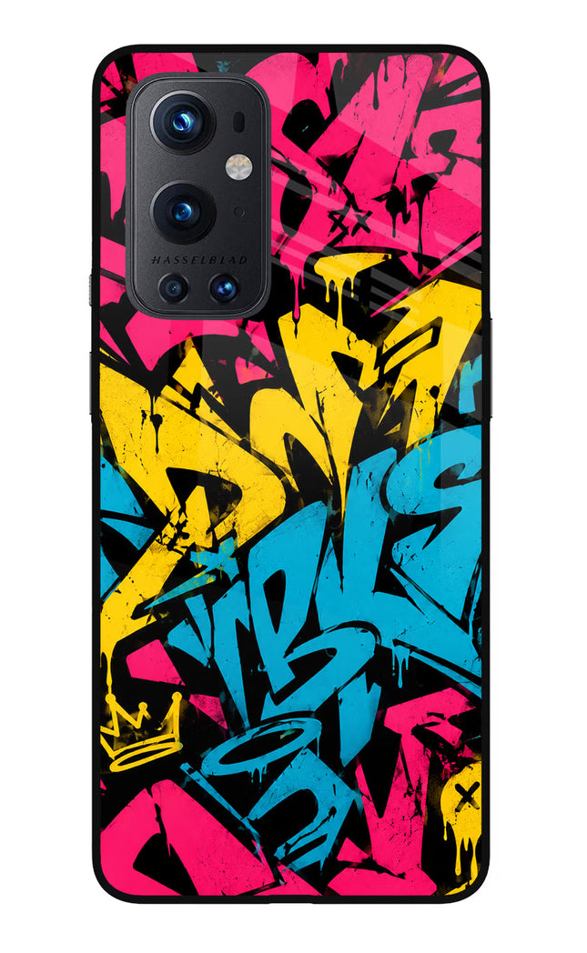 Graffiti Vibe Oneplus 9 Pro Glass Case
