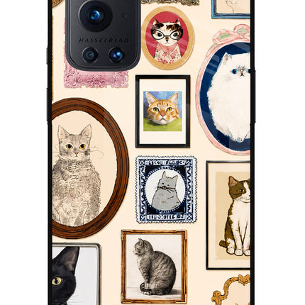 Mirror Cats Oneplus 9 Pro Glass Case