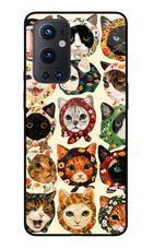 Cool Cat Oneplus 9 Pro Glass Case