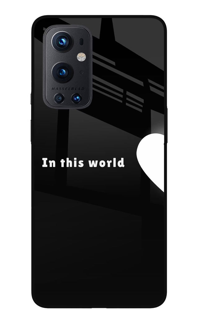 This World Oneplus 9 Pro Glass Case