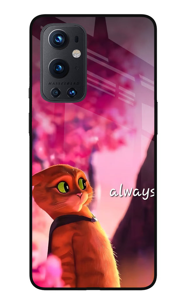 Always Cat Oneplus 9 Pro Glass Case