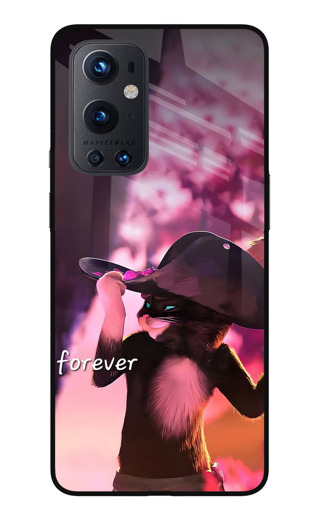 Forever Cat Oneplus 9 Pro Glass Case