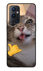 Silly Cat Call Oneplus 9 Pro Glass Case