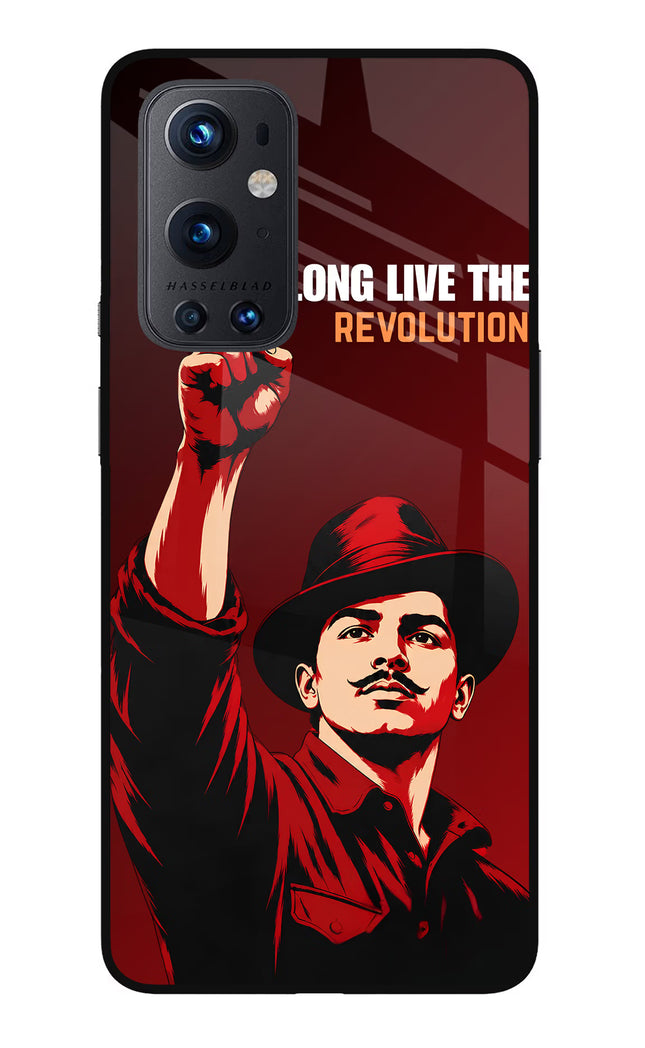 Bhagat Singh Revolution Oneplus 9 Pro Glass Case