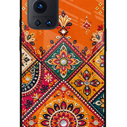 Kutch Glow Oneplus 9 Pro Glass Case