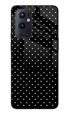 White Dots Oneplus 9 Pro Glass Case