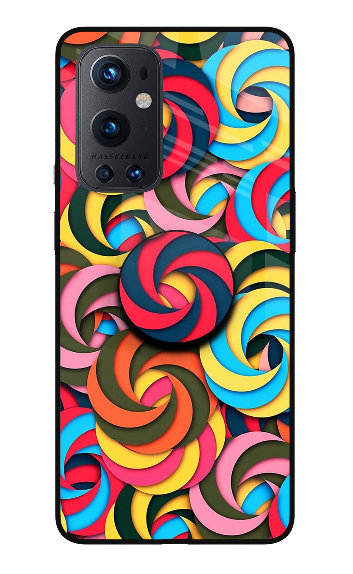 Spiral Pattern Oneplus 9 Pro Pop Case