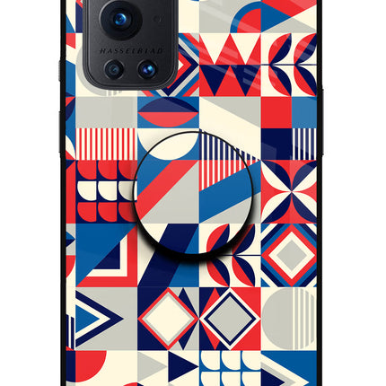 Colorful Pattern Oneplus 9 Pro Pop Case by Casekaro