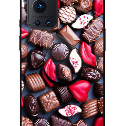 Chocolates Oneplus 9 Pro Pop Case by Casekaro
