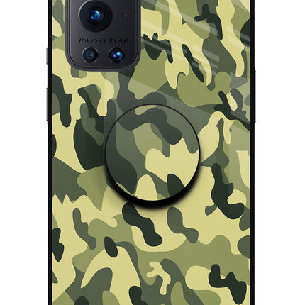 Camouflage Oneplus 9 Pro Pop Case by Casekaro