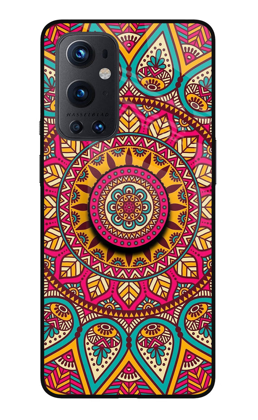 Mandala Oneplus 9 Pro Pop Case, Glass case