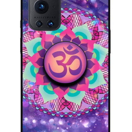 Om Purple Oneplus 9 Pro Pop Case by Casekaro