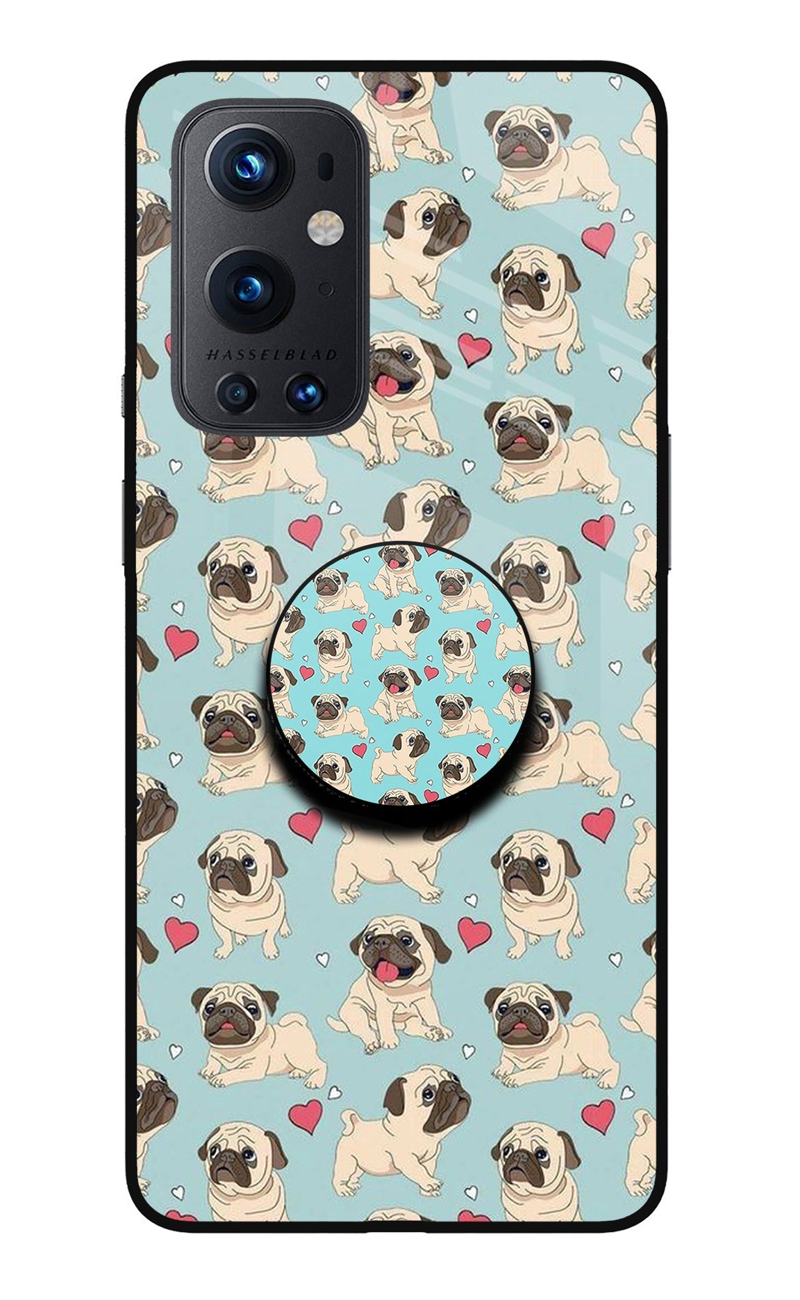 Pug Dog Oneplus 9 Pro Glass Case