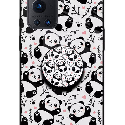 Cute Panda Oneplus 9 Pro Pop Case by Casekaro