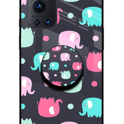 Baby Elephants Oneplus 9 Pro Pop Case by Casekaro