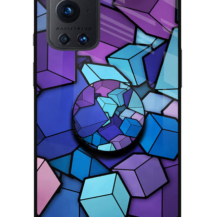 Cubic Abstract Oneplus 9 Pro Pop Case by Casekaro