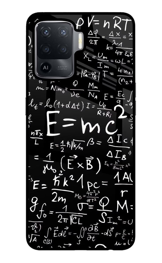 Physics Formula Oppo F19 Pro Glass Case