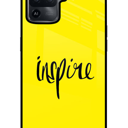 Inspire Oppo F19 Pro Glass Case Back Cover by Casekaro