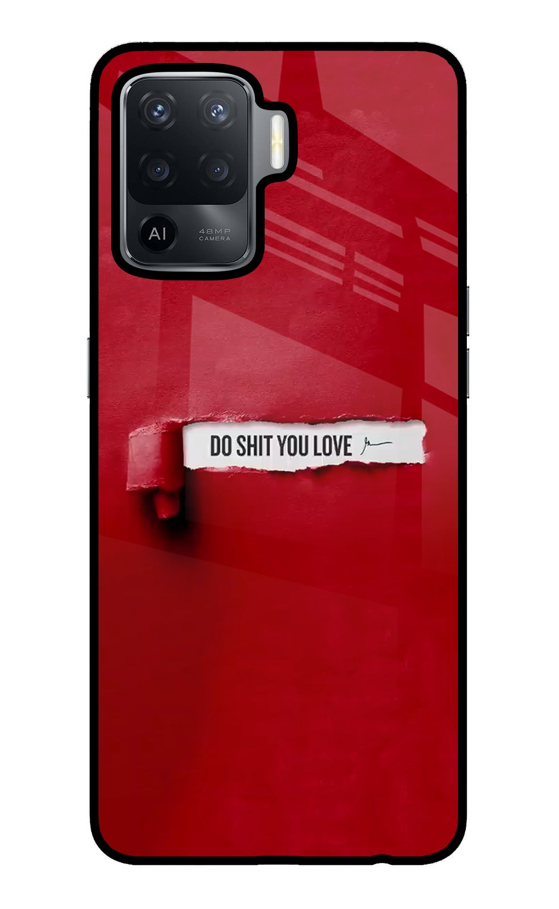 Do Shit You Love Oppo F19 Pro Back Cover