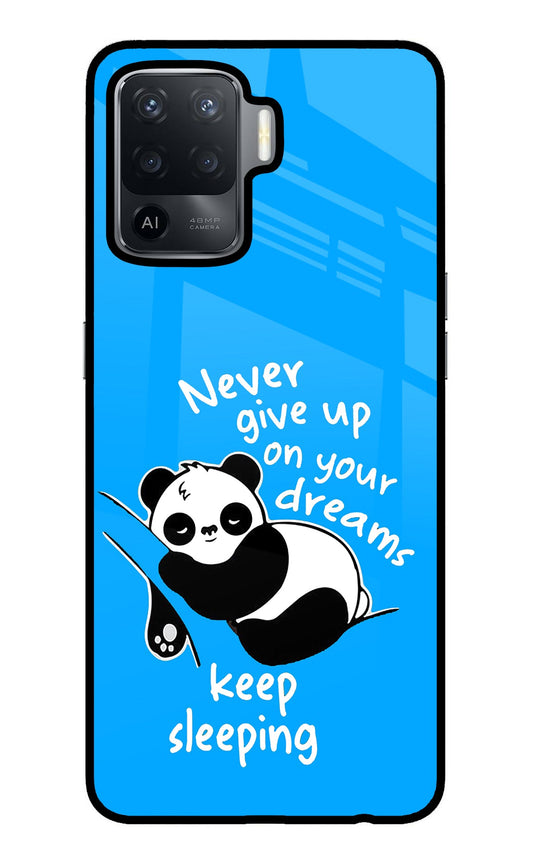 Keep Sleeping Oppo F19 Pro Glass Case