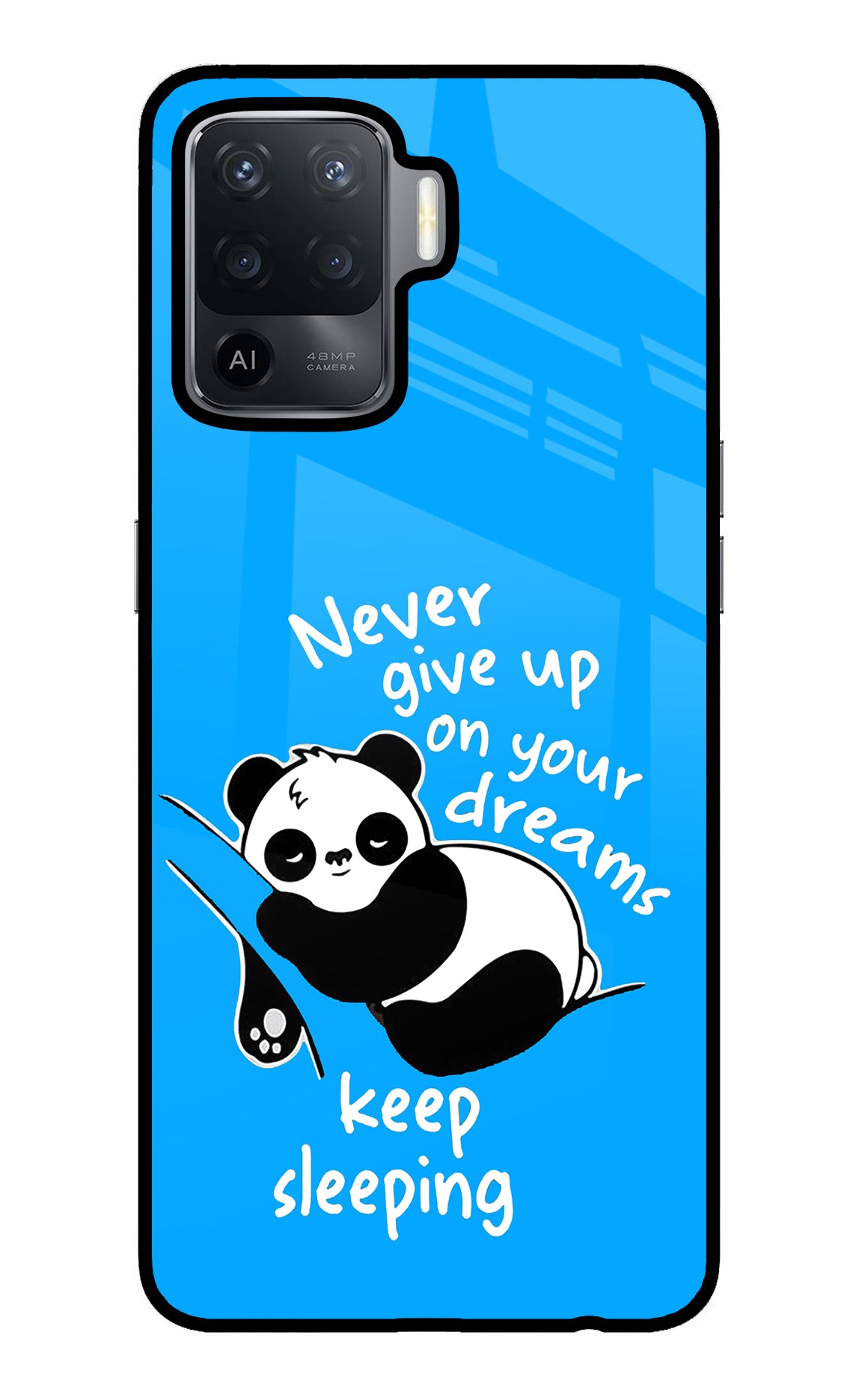 Keep Sleeping Oppo F19 Pro Back Cover