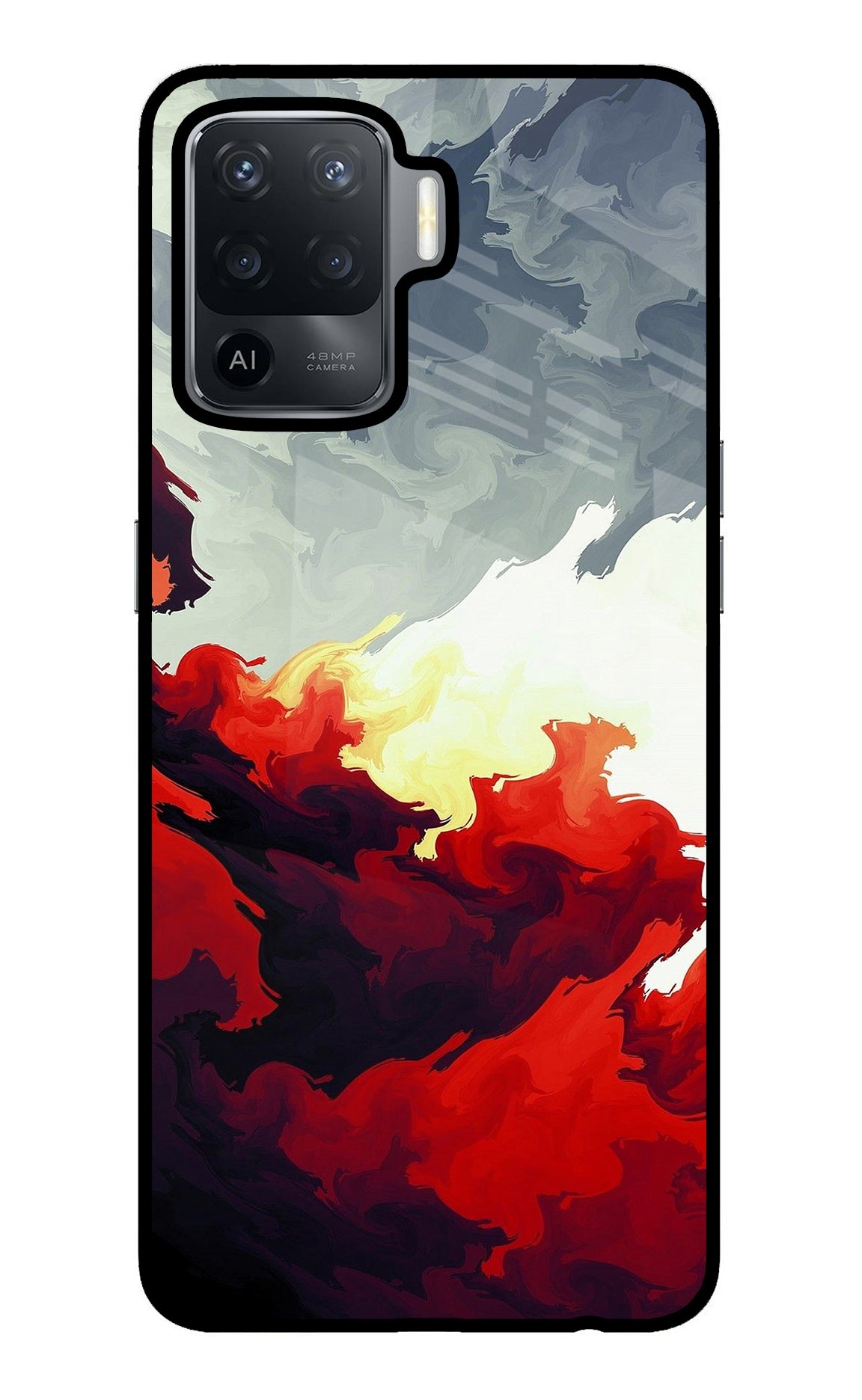 Fire Cloud Oppo F19 Pro Back Cover