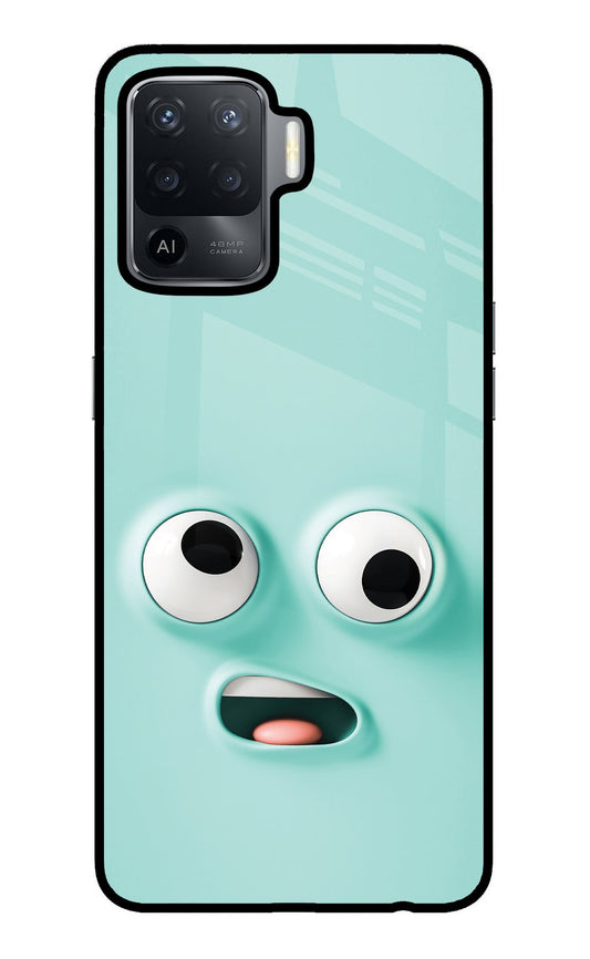 Funny Cartoon Oppo F19 Pro Glass Case