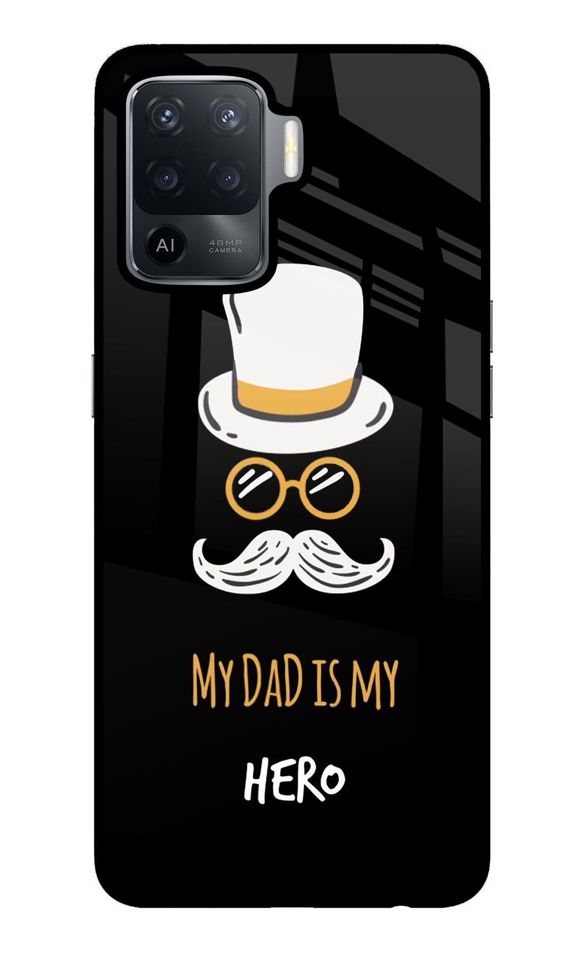 My Dad Is My Hero Oppo F19 Pro Back Cover