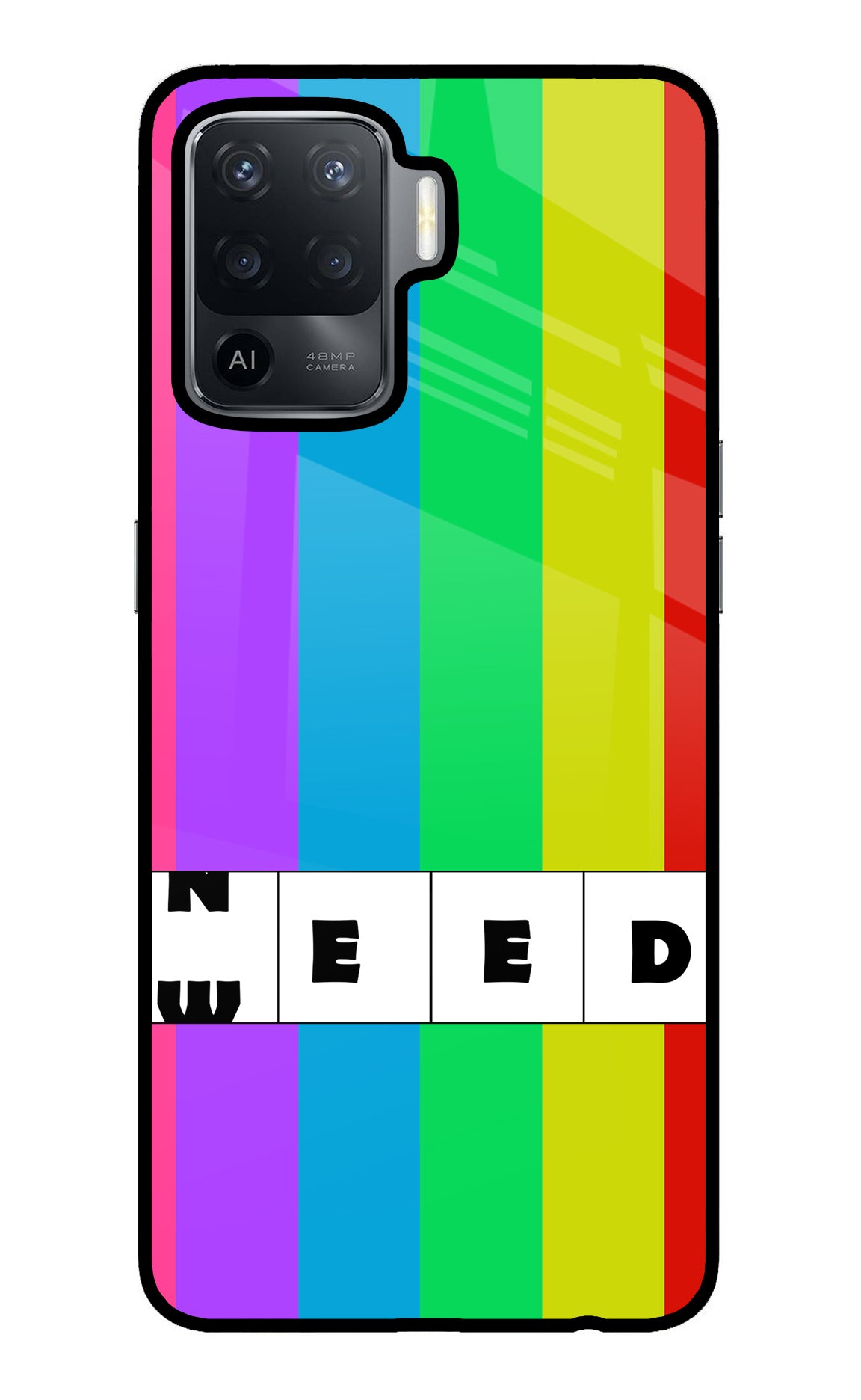 Need Weed Oppo F19 Pro Back Cover