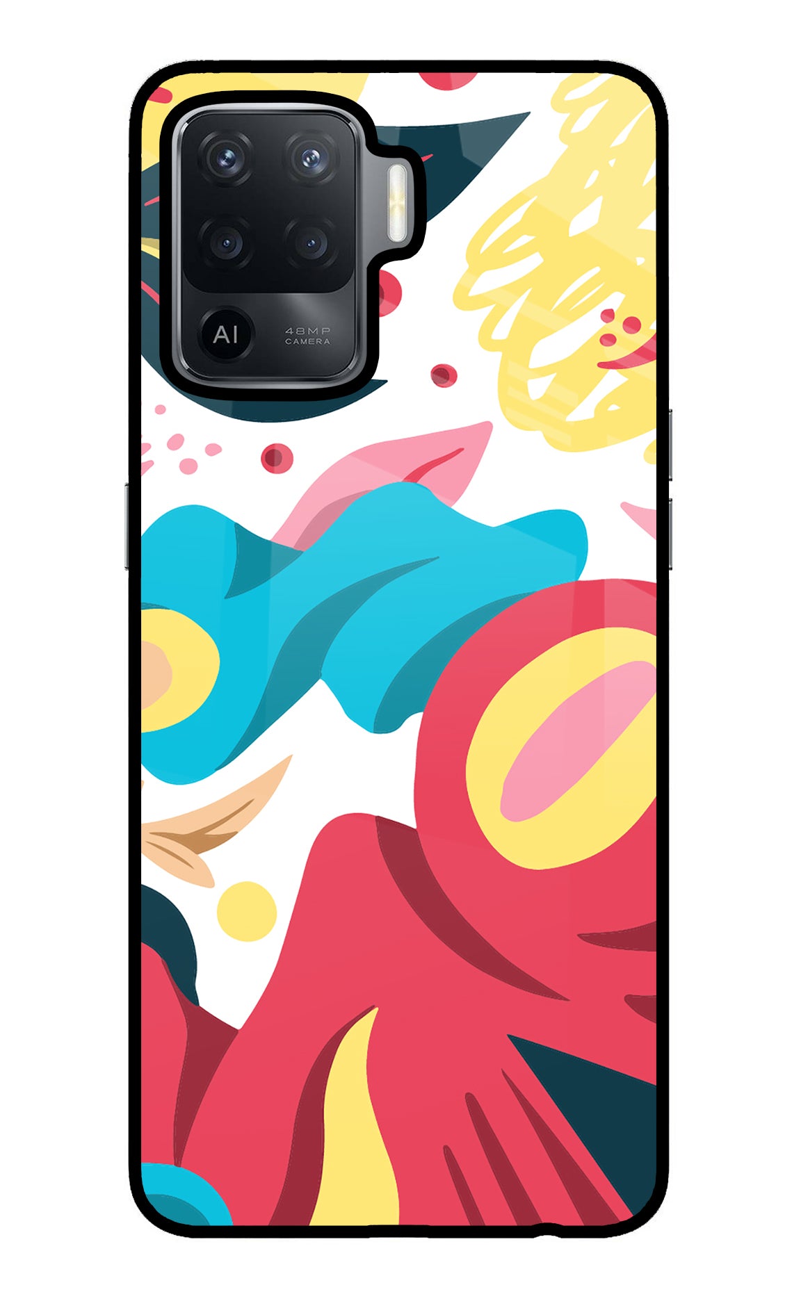 Trippy Art Oppo F19 Pro Back Cover