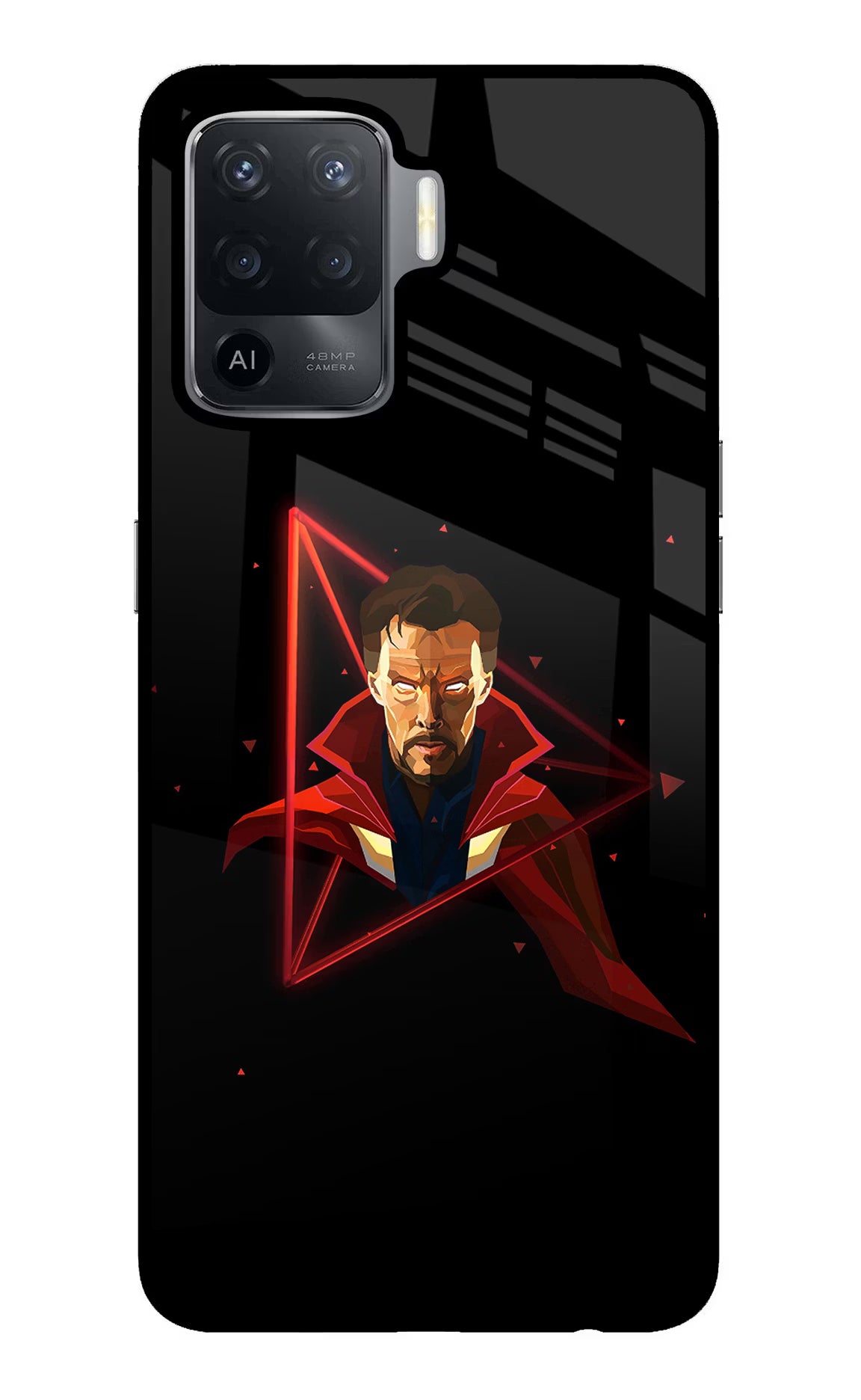 Doctor Ordinary Oppo F19 Pro Glass Case Back Cover by Casekaro