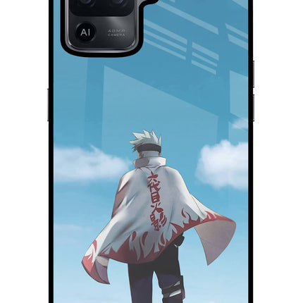 Kakashi Oppo F19 Pro Glass Case Back Cover by Casekaro