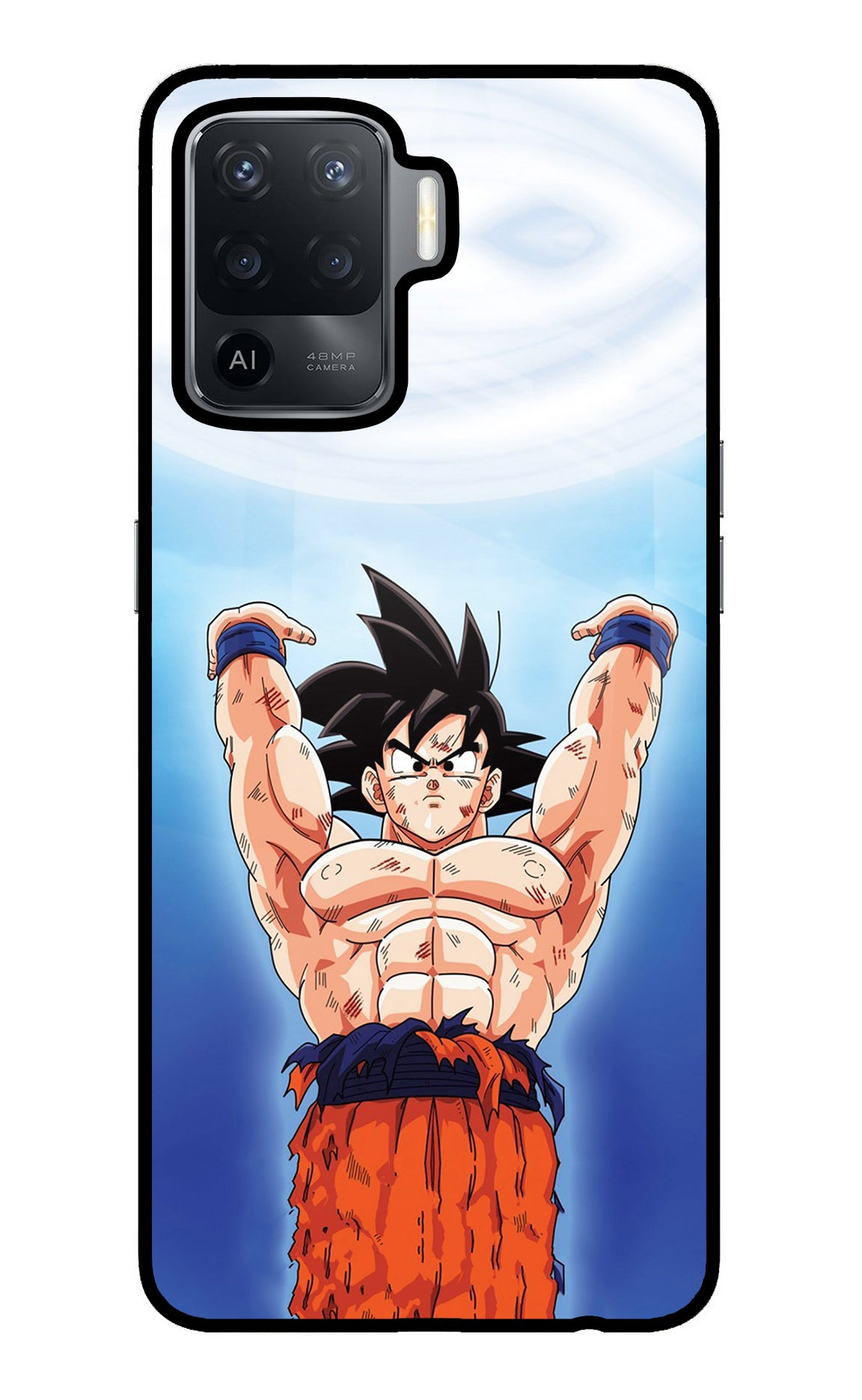 Goku Power Oppo F19 Pro Glass Case
