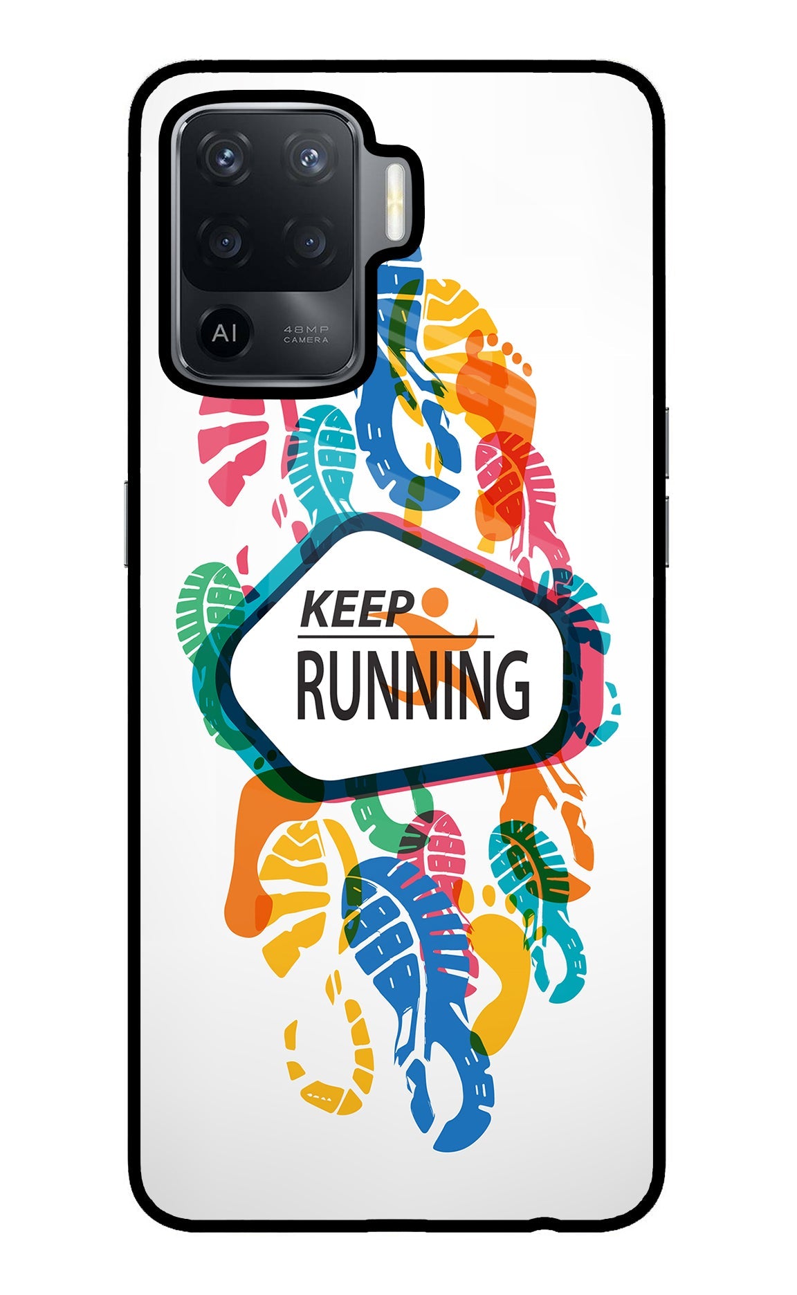 Keep Running Oppo F19 Pro Back Cover