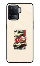 Classic Porsche 911 Oppo F19 Pro Glass Case