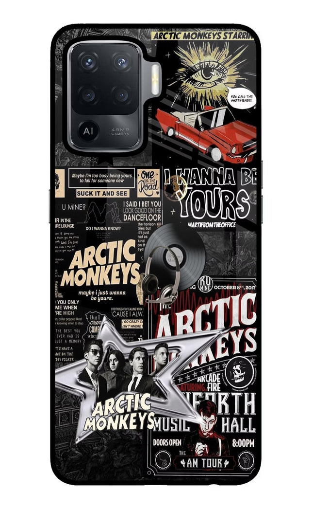Arctic Monkeys Oppo F19 Pro Glass Case