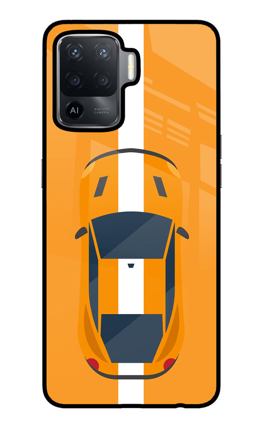 Highway Pursuit Oppo F19 Pro Glass Case