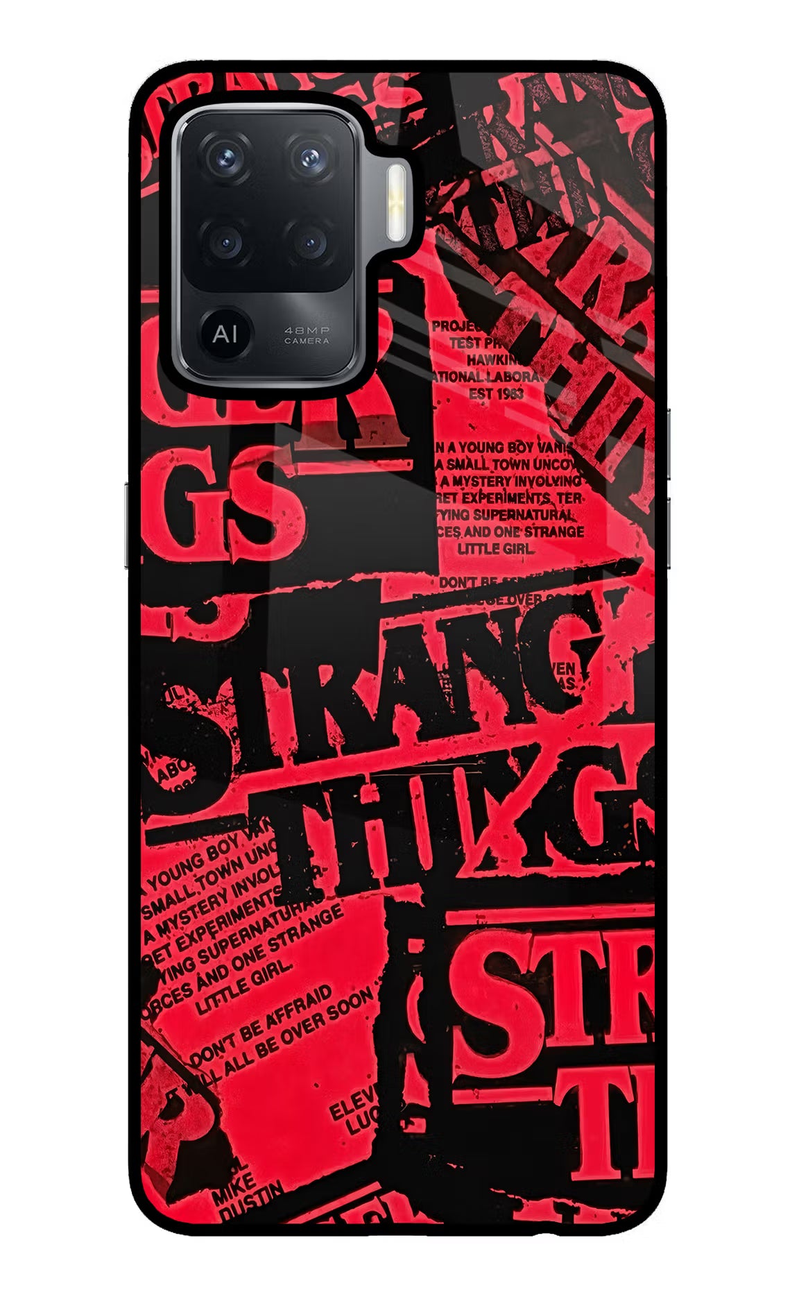 Ordinary Things Oppo F19 Pro Glass Case Back Cover by Casekaro