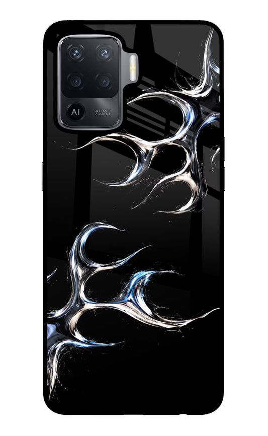 Chrome Tribal Oppo F19 Pro Glass Case