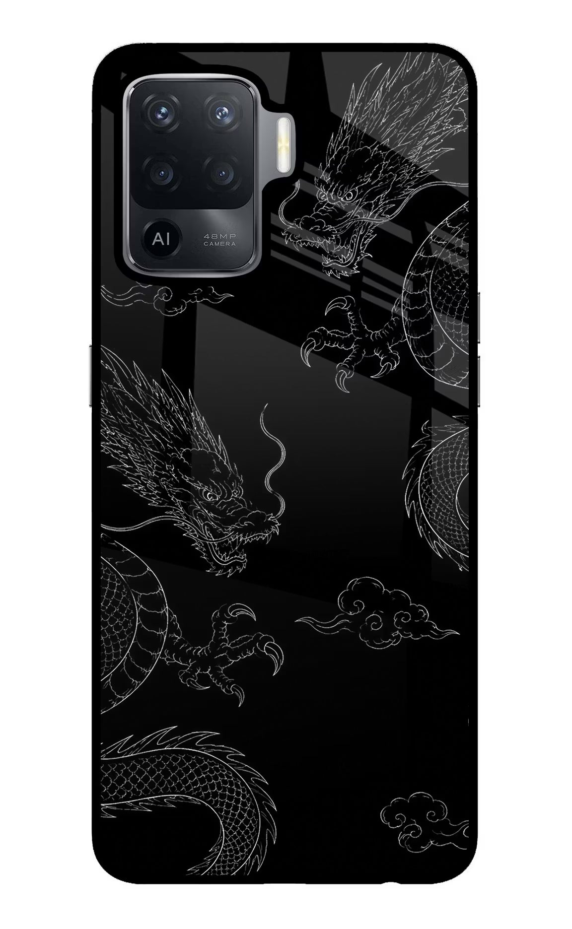 Twin Dragons Oppo F19 Pro Glass Case