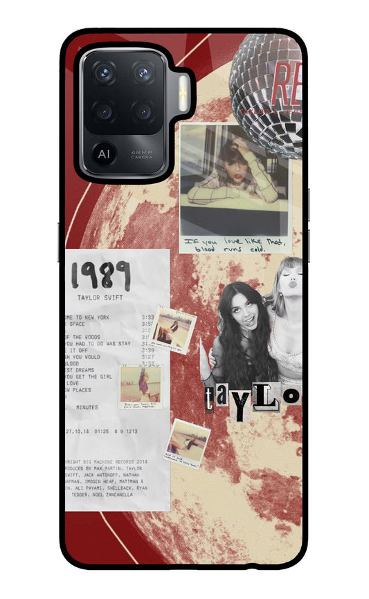 Taylor Swift Oppo F19 Pro Glass Case