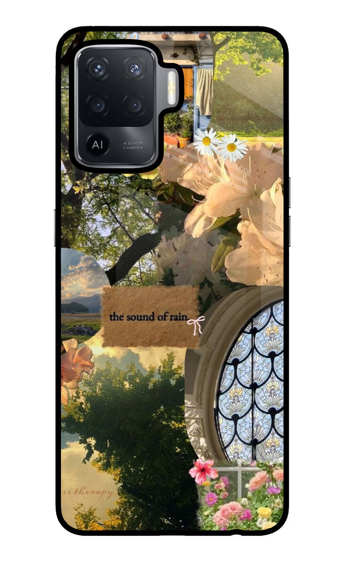 Rain Oppo F19 Pro Glass Case