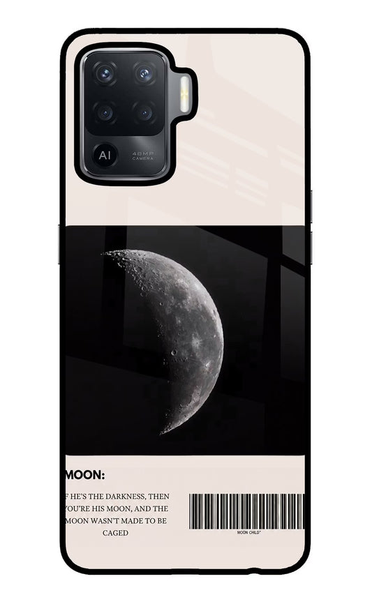 Moon Phase Oppo F19 Pro Glass Case