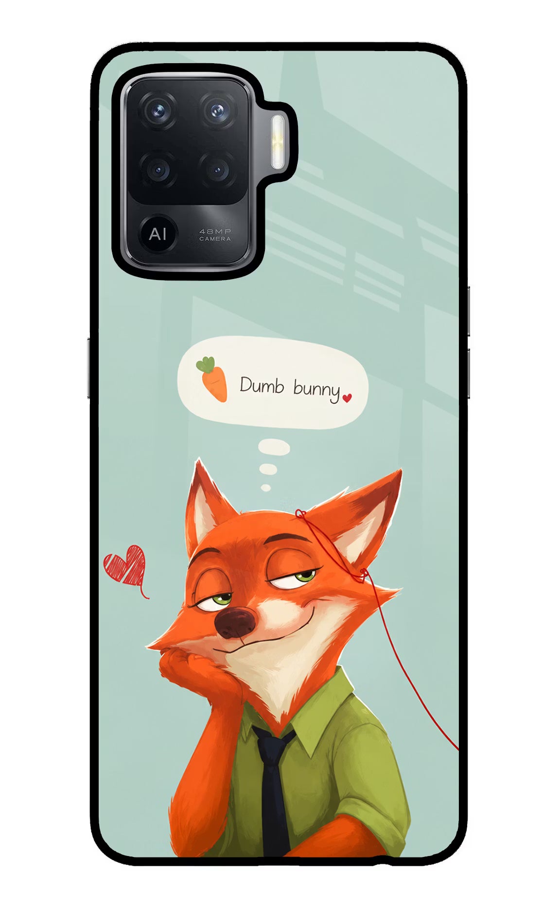 Nick Charm Oppo F19 Pro Glass Case