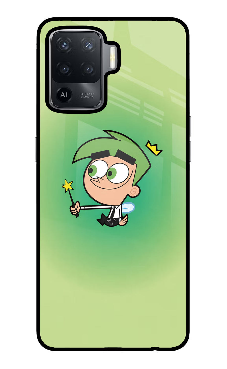 Cosmo Magic Oppo F19 Pro Back Cover, Glass case