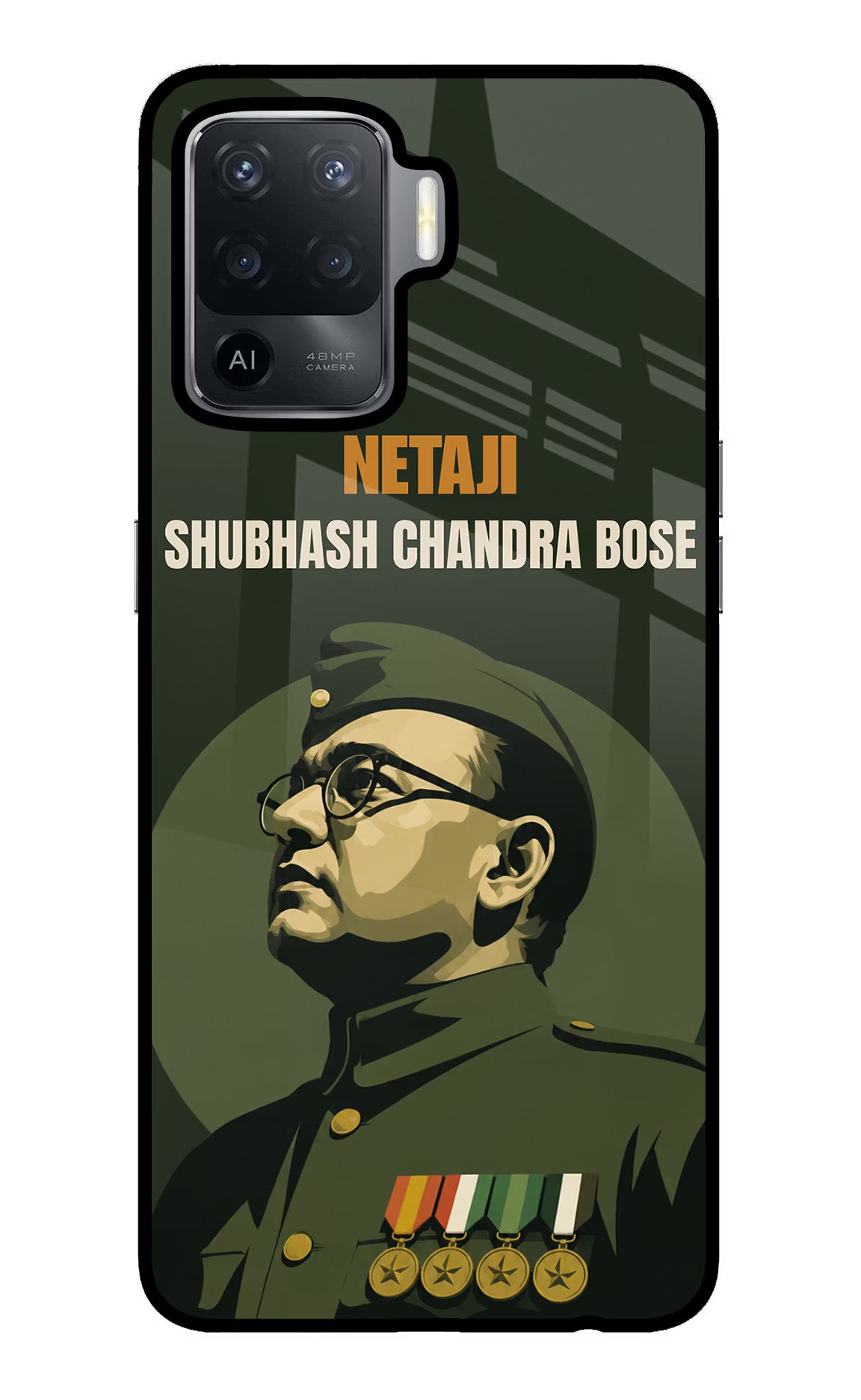 Netaji Legacy Oppo F19 Pro Glass Case