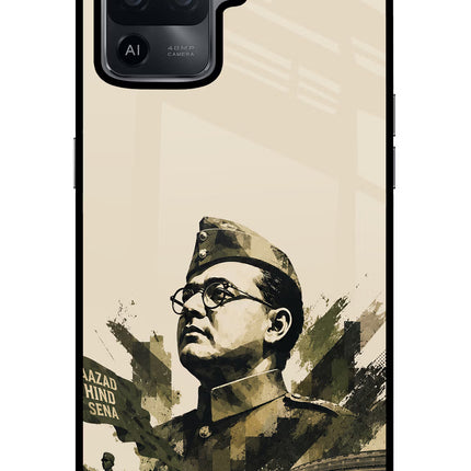 Netaji Rising Oppo F19 Pro Glass Case